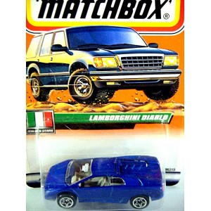 Matchbox 2000 Millennium Logo Chase Series - Lamborghini Diablo