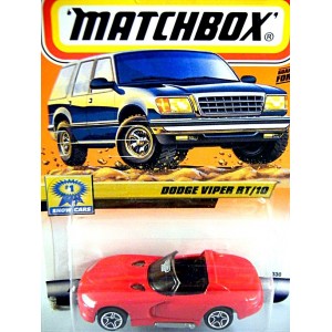 Matchbox 2000 Millennium Logo Chase Series - Dodge Viper RT/10