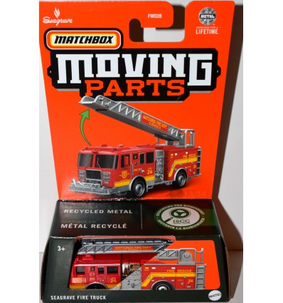 Matchbox - Seagrave Aerial Ladder Fire Truck