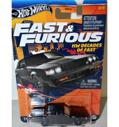 Hot Wheels Fast & Furious - Buick Grand National Regal