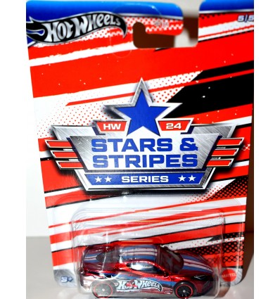 Hot Wheels Stars and Stripes - 2020 Chevrolet Corvette C8 Coupe