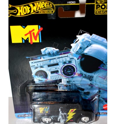 Hot Wheels Premium - MTV 1981 Man On The Moon - Divco Dairy Delivery Truck