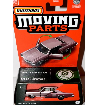 Matchbox - Moving Parts - 1964 Buick Riviera