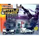 Matchbox - Battle Kings Rogue Set - Jeep Hurricane and Fighter Plane Transporter Truck