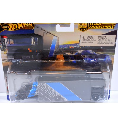 Hot Wheels Car Culture - Team Transport - Sauber-Mercedes and Fleet Street Hauler