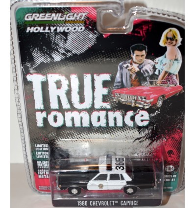 Greenlight Hollywood - True Romance - 1986 Chevrolet Caprice Police Car