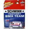 Johnny Lightning Pop Culture - Schwinn Factory BMX Shop Van - 1976 Chevy G20 Van