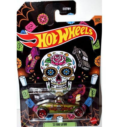 Hot Wheels - Dia de los Muertos - 33 Ford Lo Boy Hot Rod