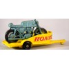 Matchbox Regular Wheels - Honda Motorcycle and Trailer