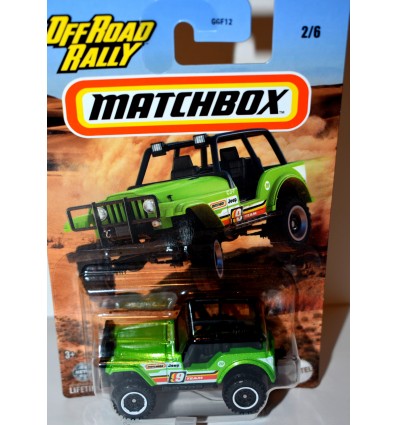 Matchbox - Off Road Rally - Jeep 4x4