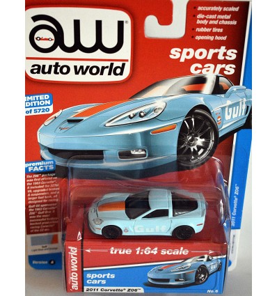 Auto World - Gulf Racing Chevrolet Corvette C6 Z06