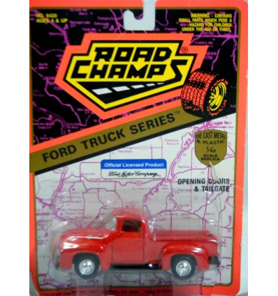 Road Champs Deluxe Series - 1950's Ford F100 Pickup Truck