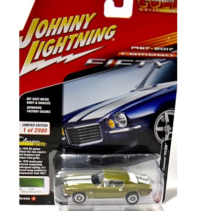 Johnny Lightning 1970 Chevrolet Camaro RS SS