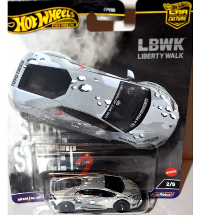 Hot Wheels Premium - Slide Street - LB Works Lamborghini Huracan