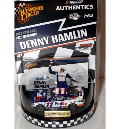 Winners Circle: Hamlin Kansas winning Toyota Camry