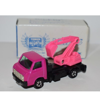 Tomica - Rare Japan Only Lottery Series - Isuzu ELFFF Excavator Truck