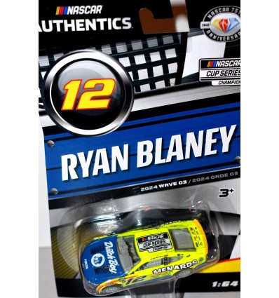 NASCAR Authentics - Chase Car - Ryan Blaney Dutch Boy Menards Champions Ford Mustang