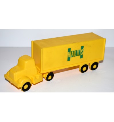 Vintage Plastic 1960's Hall's 18 Wheeler