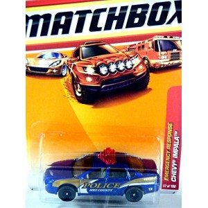 Matchbox Chevrolet Impala Police Car