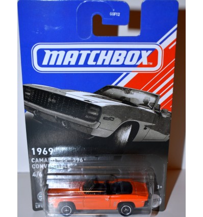 Matchbox Convertibles Series - 1969 Chevrolet Camaro SS 396