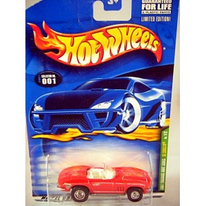 Hot Wheels Treasure Hunt - 1965 Chevrolet Corvette Convertible