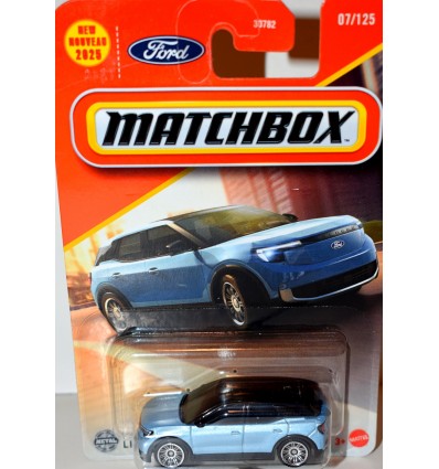 Matchbox - New for 2025 - 2024 Ford Explorer BEV