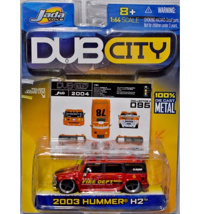 Jada Hummer H2 Fire Chief Truck