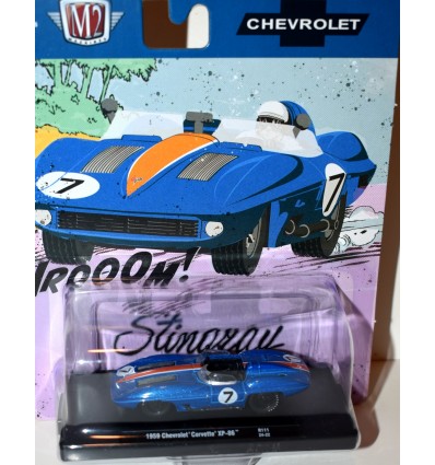 M2 Machines Drivers 1959 Chevrolet Corvette XP-86 Concept Car