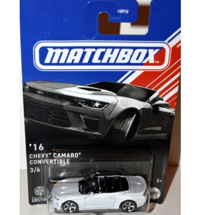 Matchbox Convertibles Series - 2016 Chevrolet Camaro Convertible