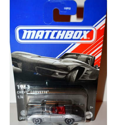 Matchbox Convertibles Series - 1963 Chevrolet Corvette Convertible
