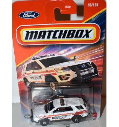 Matchbox - County Police Ford Interceptor Utility