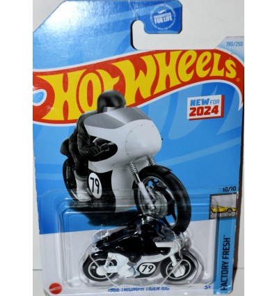 Hot Wheels - New for 2024 - 1966 Triumph Tiger 100 Motorcycle