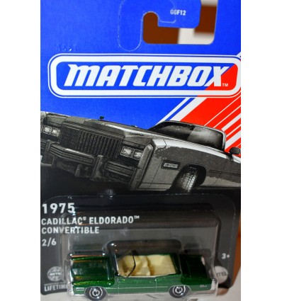 Matchbox Convertibles Series - 1975 Cadillac Eldorado Convertible