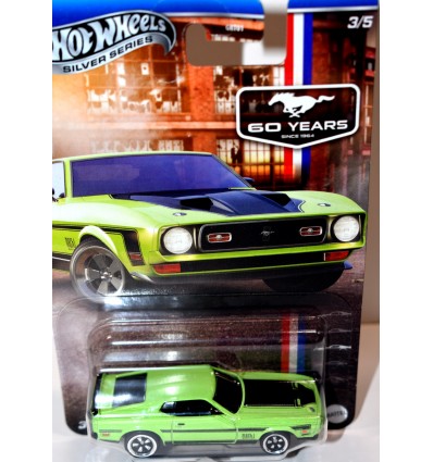 Hot Wheels Silver Series - Mustang 60 Years - 1971 Ford Mustang Mach 1