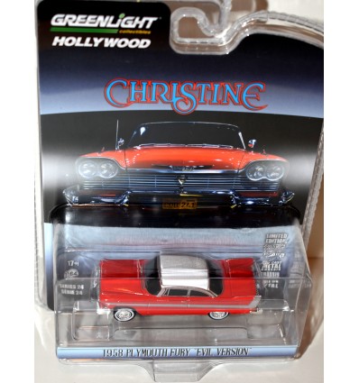 Greenlight Hollywood - Christine - 1958 Plymouth Fury "Evil Version"