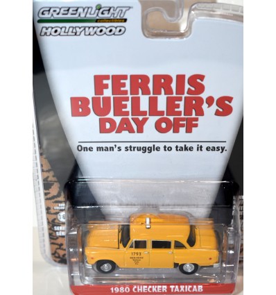 Greenlight Hollywood - Ferris Bueller's Day Off - 1980 Checker Taxicab