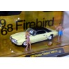 M2 Diorama Sets - M2 Vintage Beach Set - 1968 Pontiac Firebird 400 H.O.