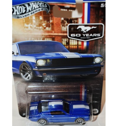 Hot Wheels Silver Series - Mustang 60 Years - 1965 Ford Mustang 2+2 Fastback