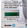 Johnny Lightning - Rare White Lightning! Street Freaks Zingers 1962 Chevrolet Impala