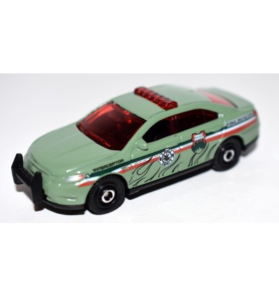 Matchbox Wildfire Fire Dept Ford Police Interceptor