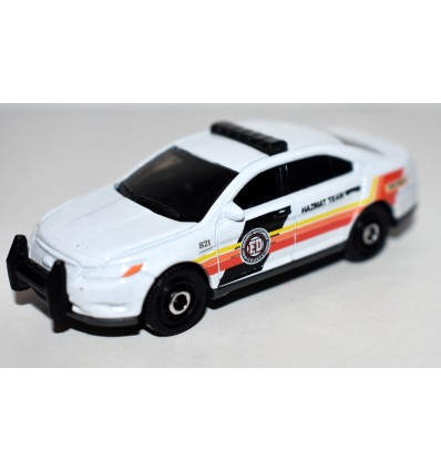 Matchbox Fire Dept Hazmat Team Ford Police Interceptor