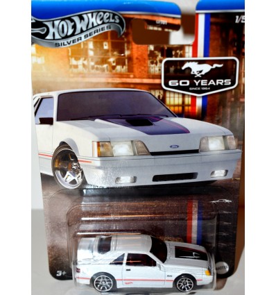 Hot Wheels Silver Series - Mustang 60 Years - 1984 Ford Mustang SVO