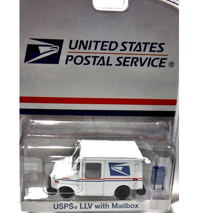 Greenlight Hobby Exclusives - USPS LLV Delivery Van with Mailbox