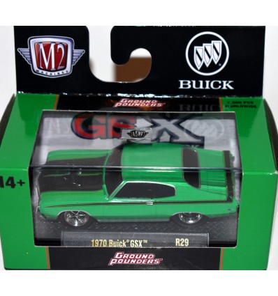 M2 Machines Ground Pounders - 1970 Buick GSX