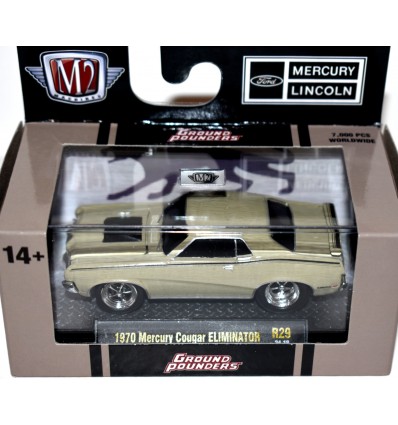 M2 Machines Ground Pounders - 1970 Mercury Cougar Eliminator