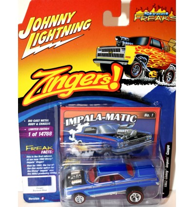 Johnny Lightning - Street Freaks Zingers 1962 Chevrolet Impala