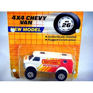 Matchbox Motorsports - Chevy Van 4x4