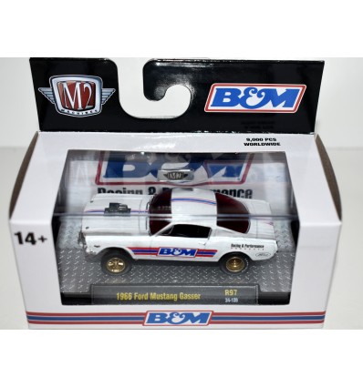 M2 Machines Auto-Thentics - B&M 1966 Ford Mustang NHRA Gasser