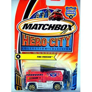 Matchbox Fire Freezer Custom Fire Vehicle