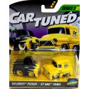 MGA Entertainment - CarTuned Moon Equipped GM Truck Set - 53 Chevy Pickup Truck & 57 GMC Panel Truck